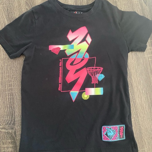 Jordan Air Zion Williamson TShirt Medium tee No.1 basketball NBA like new tee - Picture 1 of 6